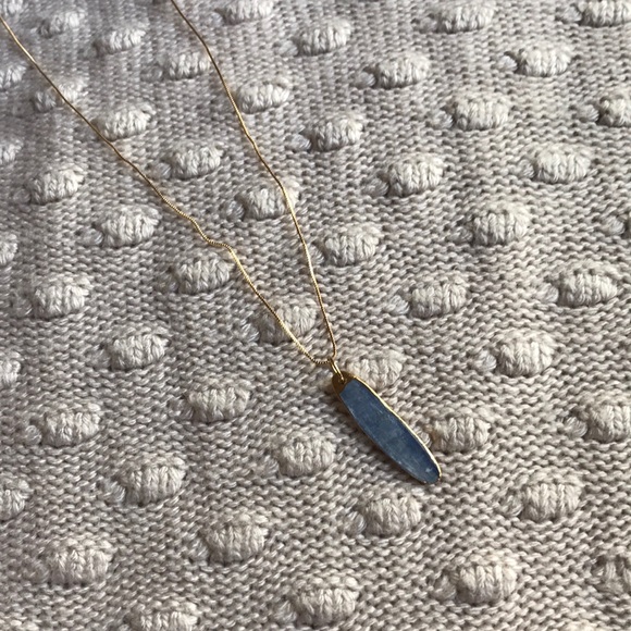 HP⭐️Estrella & Luna 18k kyonite pendant USA made - Picture 2 of 6